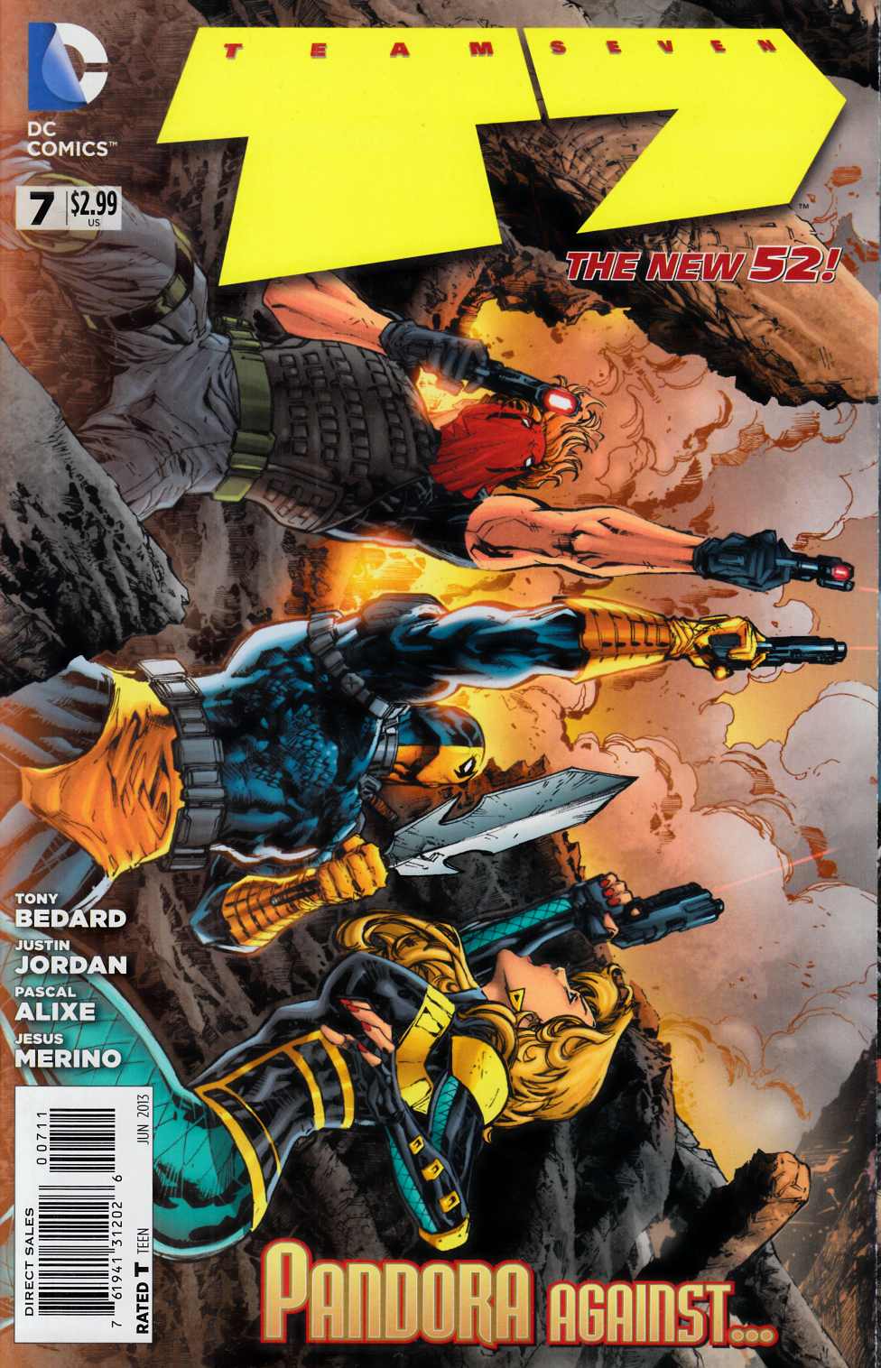 Team 7 #7 Very Fine (8.0) [DC Comic] THUMBNAIL