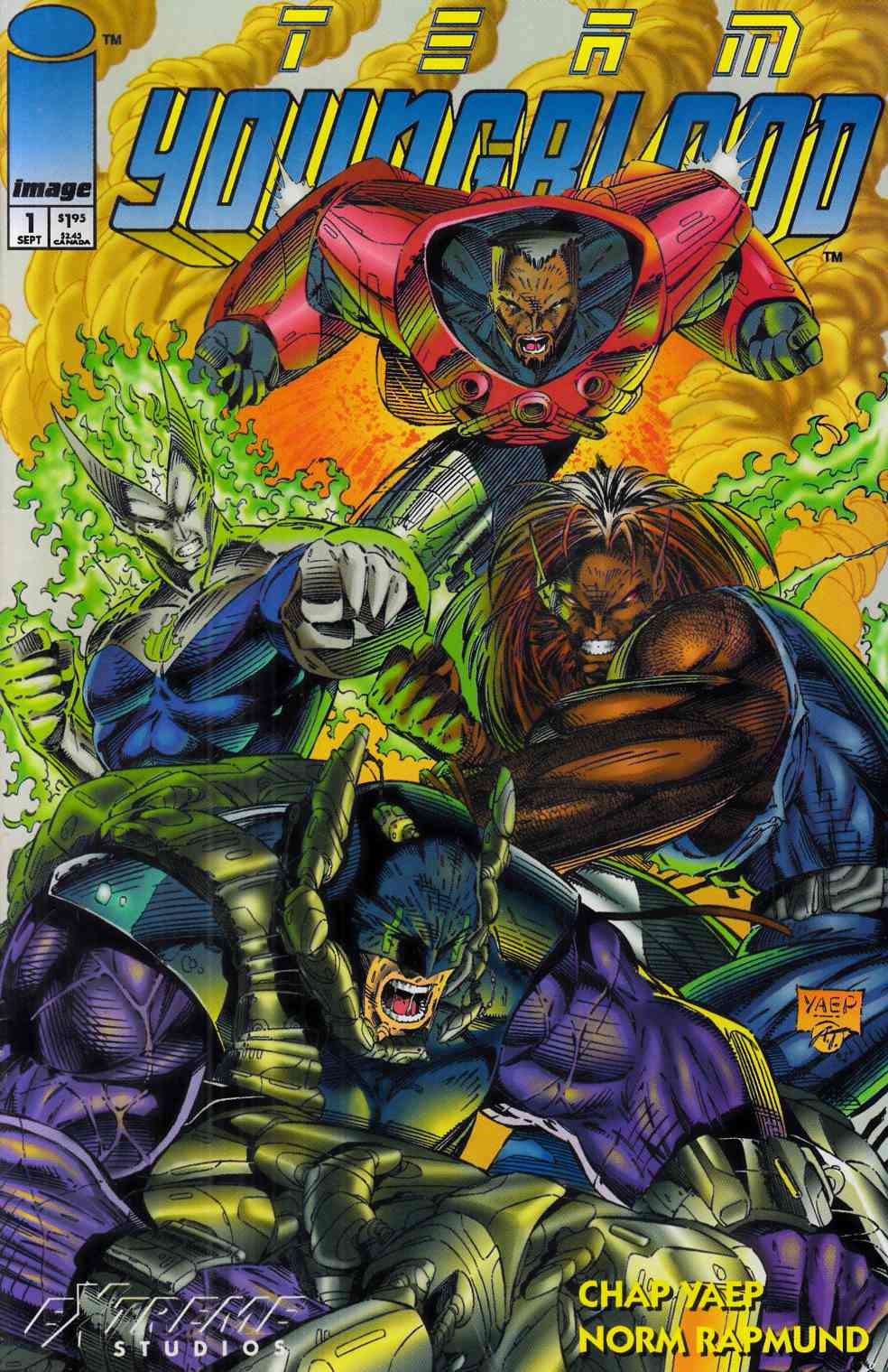 Team Youngblood #1 Very Fine (8.0) [Image Comic] LARGE