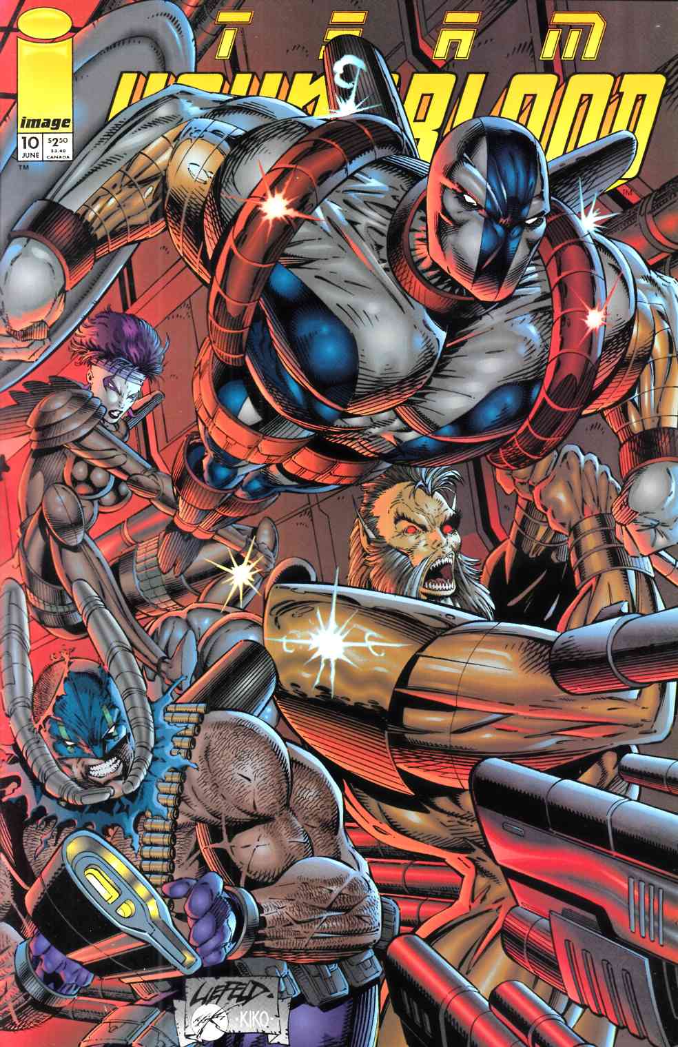 Team Youngblood #10 Near Mint (9.4) [Image Comic] LARGE
