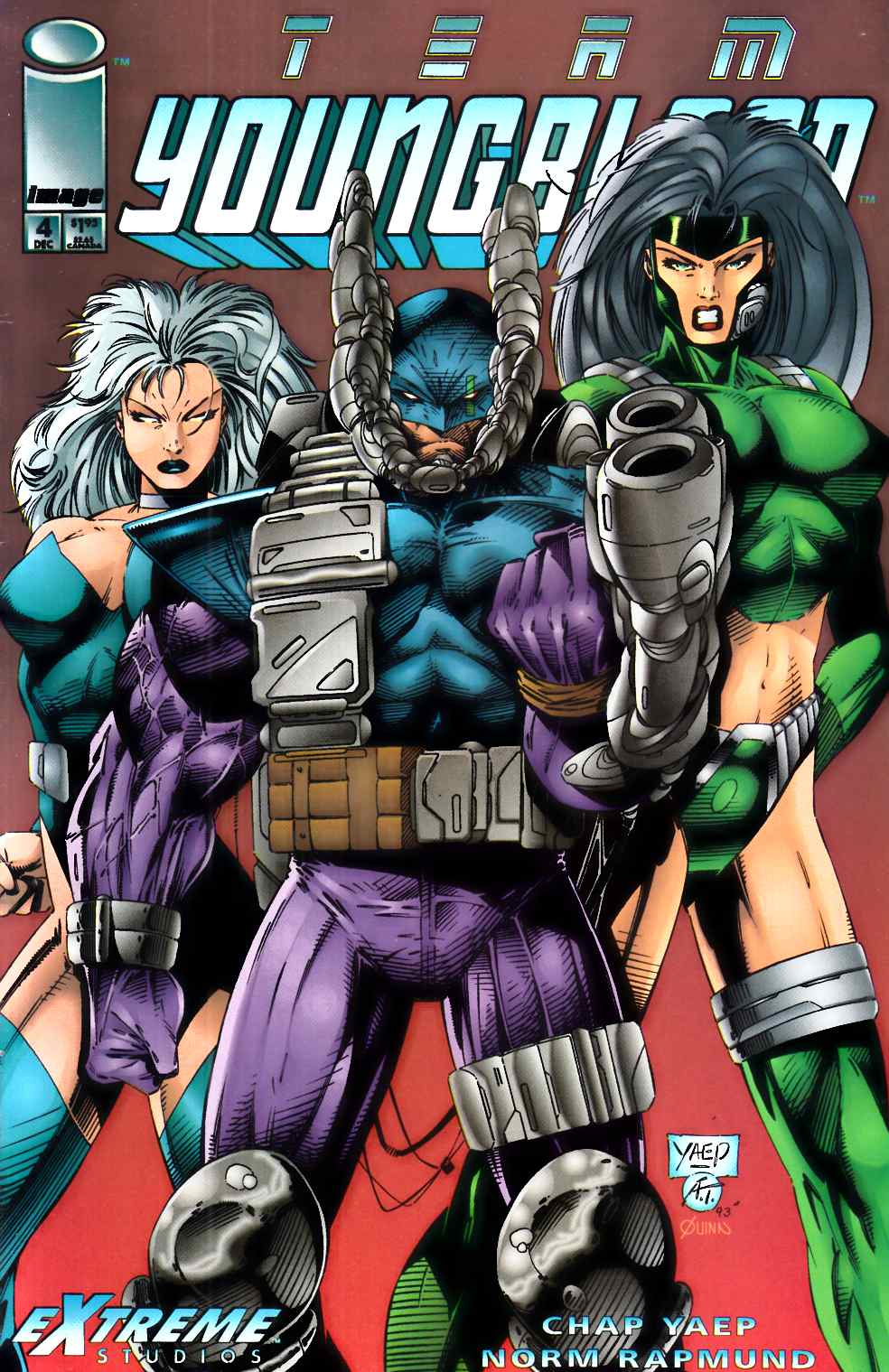 Team Youngblood #4 Very Fine (8.0) [Image Comic] LARGE