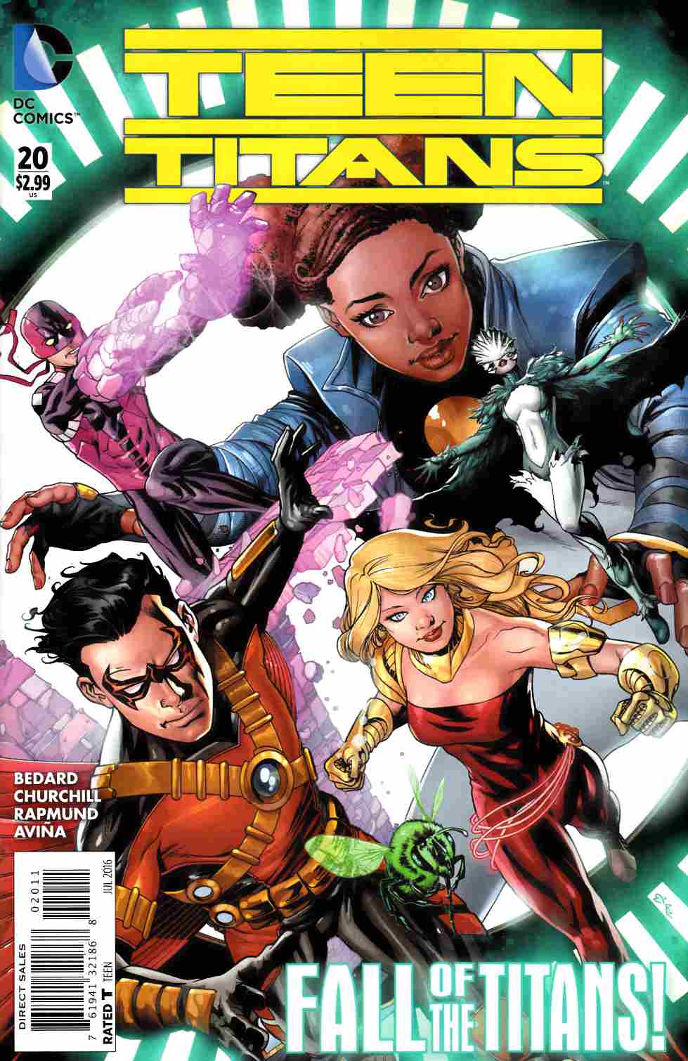 Teen Titans #20 [DC Comic] LARGE