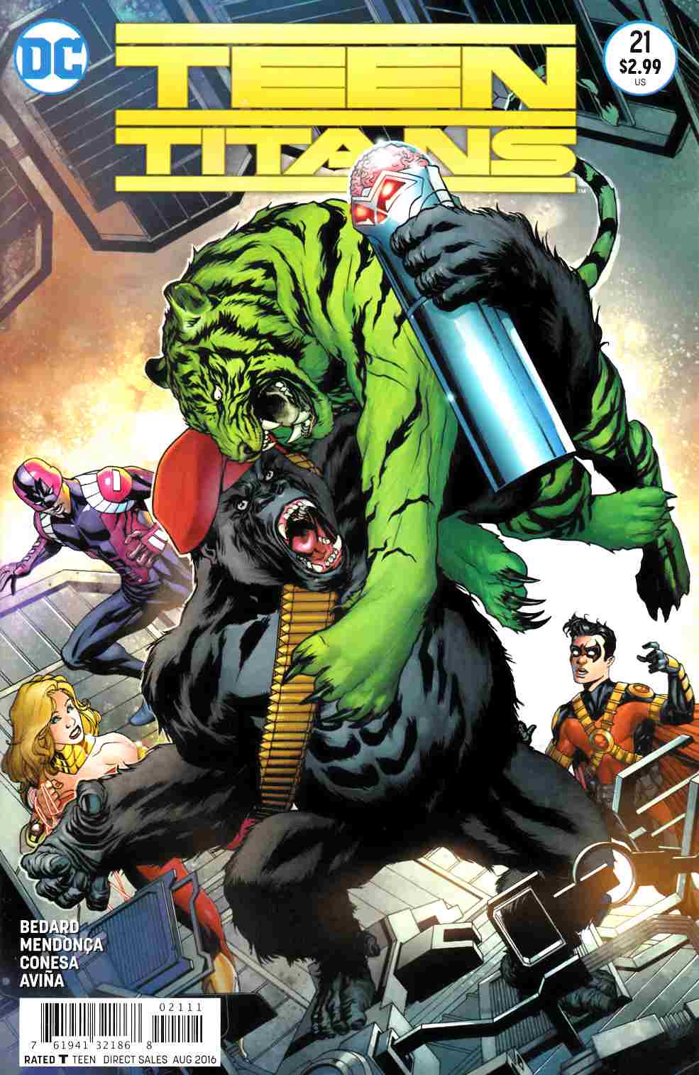 Teen Titans #21 [DC Comic] LARGE