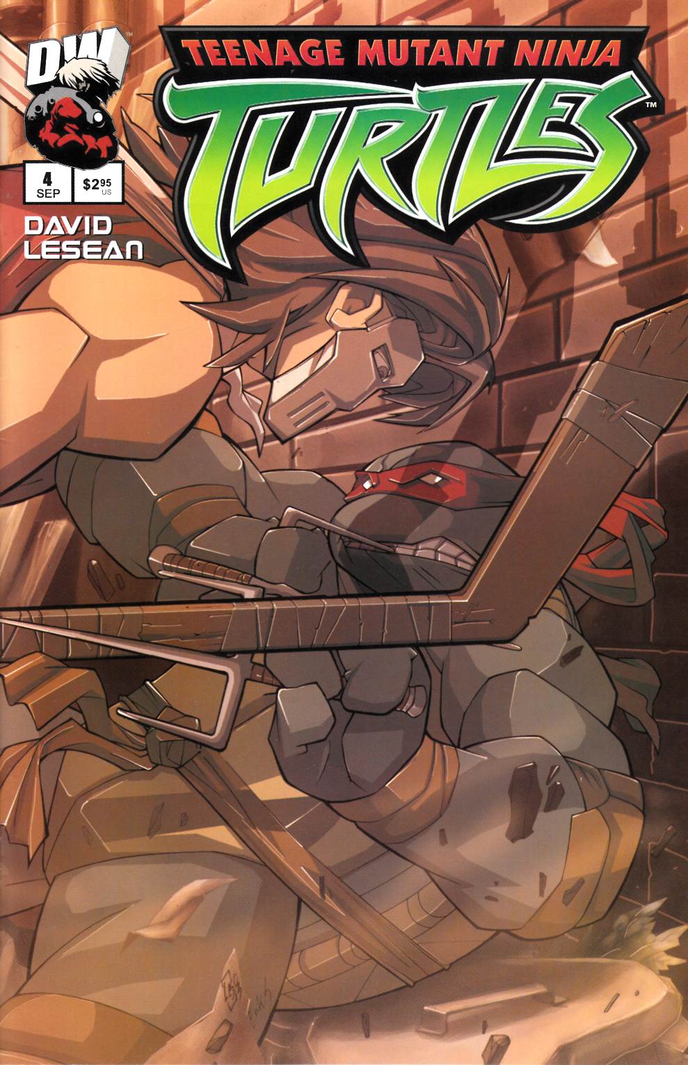 Teenage Mutant Ninja Turtles #4 Very Fine (8.0) [Dreamwave Comic] LARGE