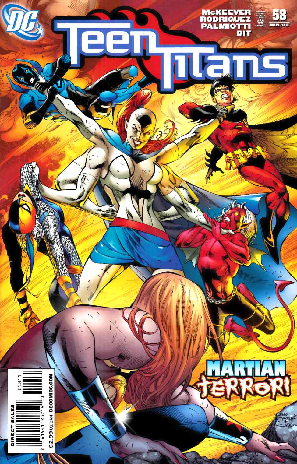 Teen Titans #58 Near Mint (9.4) [DC Comic] THUMBNAIL