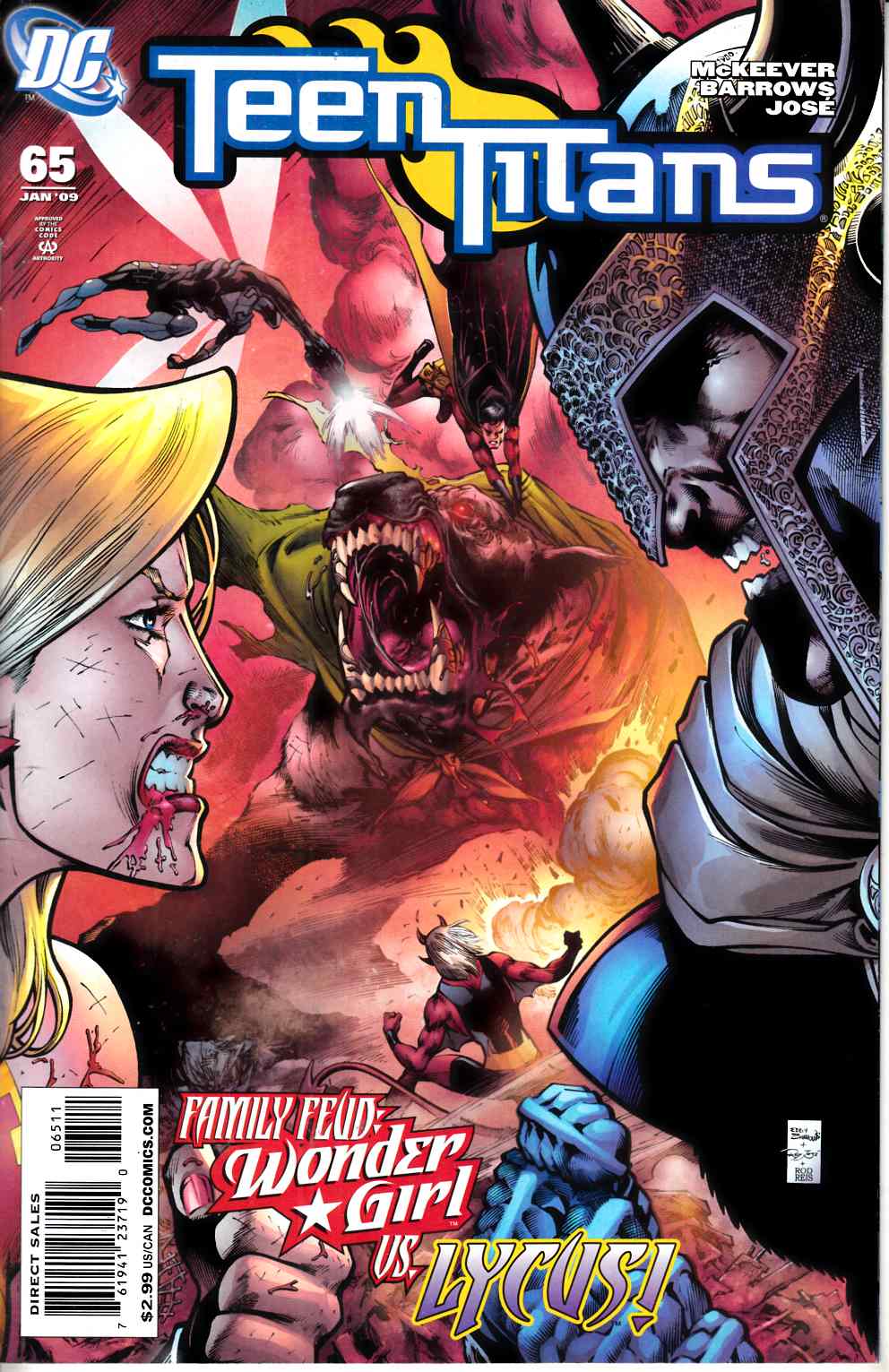 Teen Titans #65 Near Mint (9.4) [DC Comic] LARGE