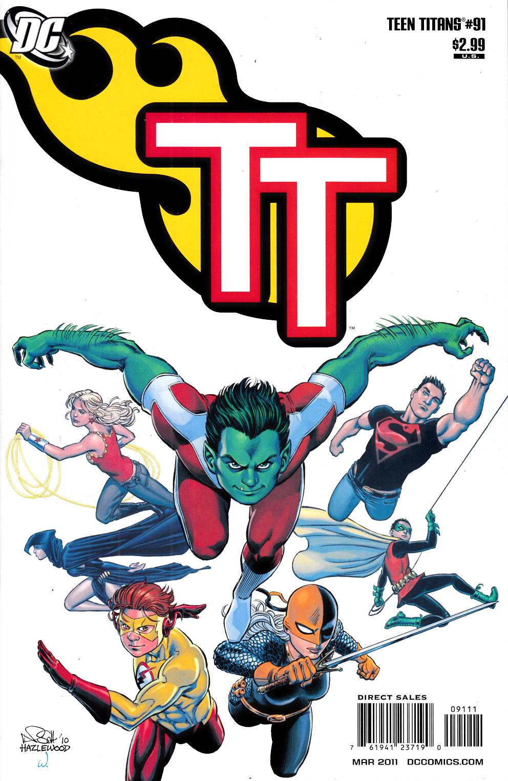 Teen Titans #91 Near Mint (9.4) [DC Comic] LARGE