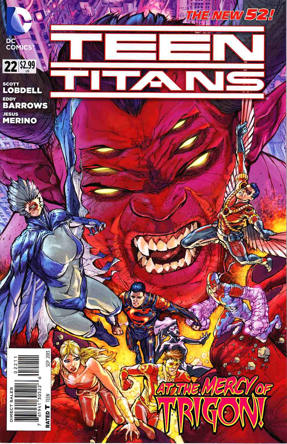 Teen Titans #22 [DC Comic] LARGE