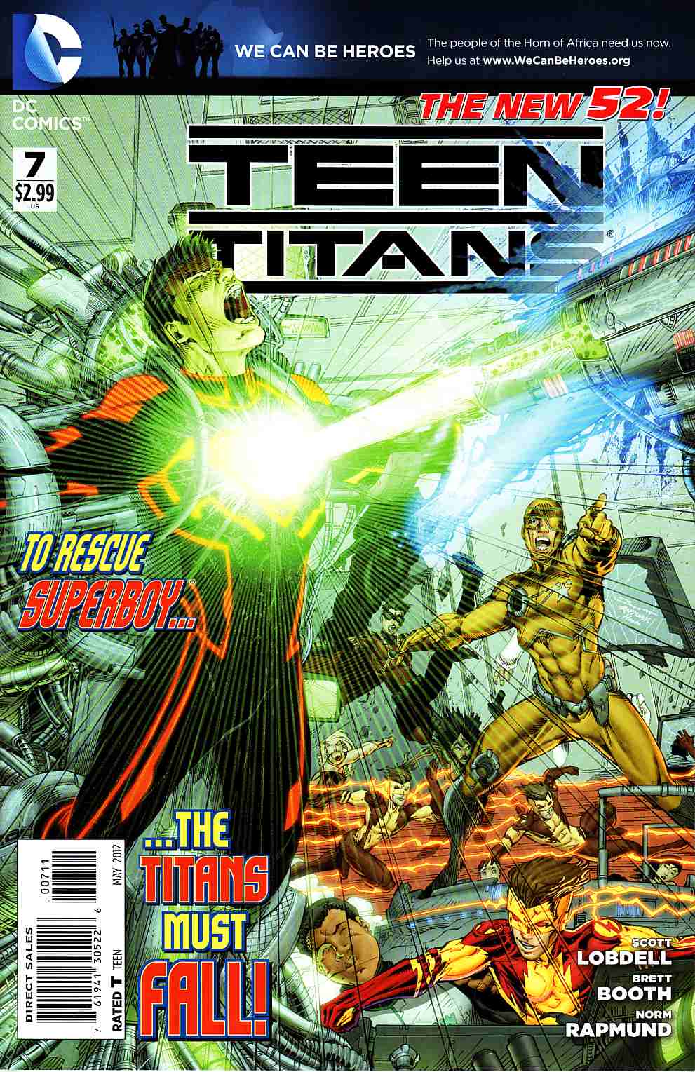 Teen Titans #7 [DC Comic] LARGE