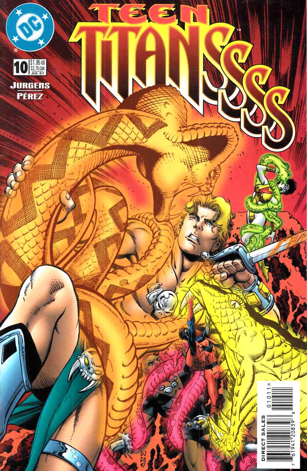Teen Titans #10 Very Fine (8.0) [DC Comic] THUMBNAIL