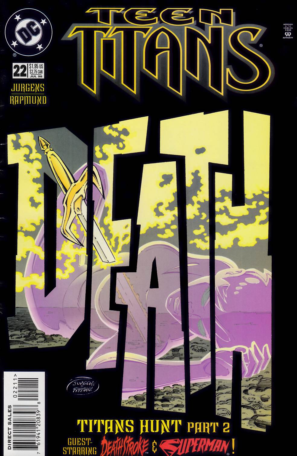 Teen Titans #22 Fine (6.0) [DC Comic] THUMBNAIL