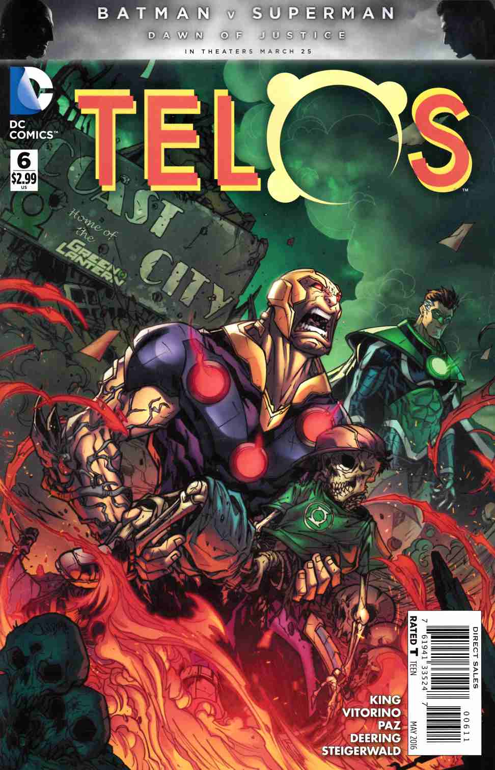 Telos #6 [DC Comic] THUMBNAIL