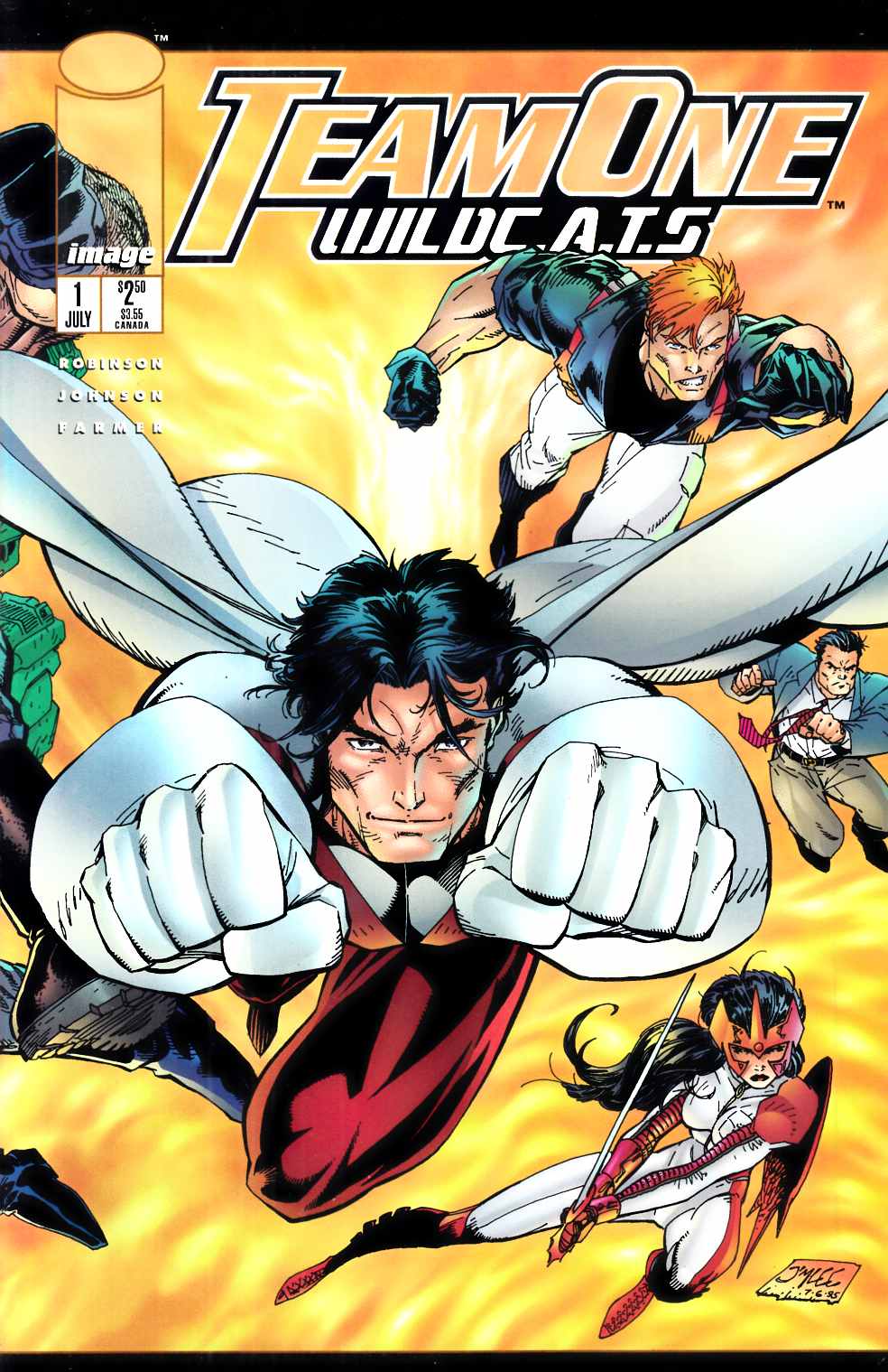 Team One Wildcats #1 Very Fine (8.0) [Image Comic] LARGE