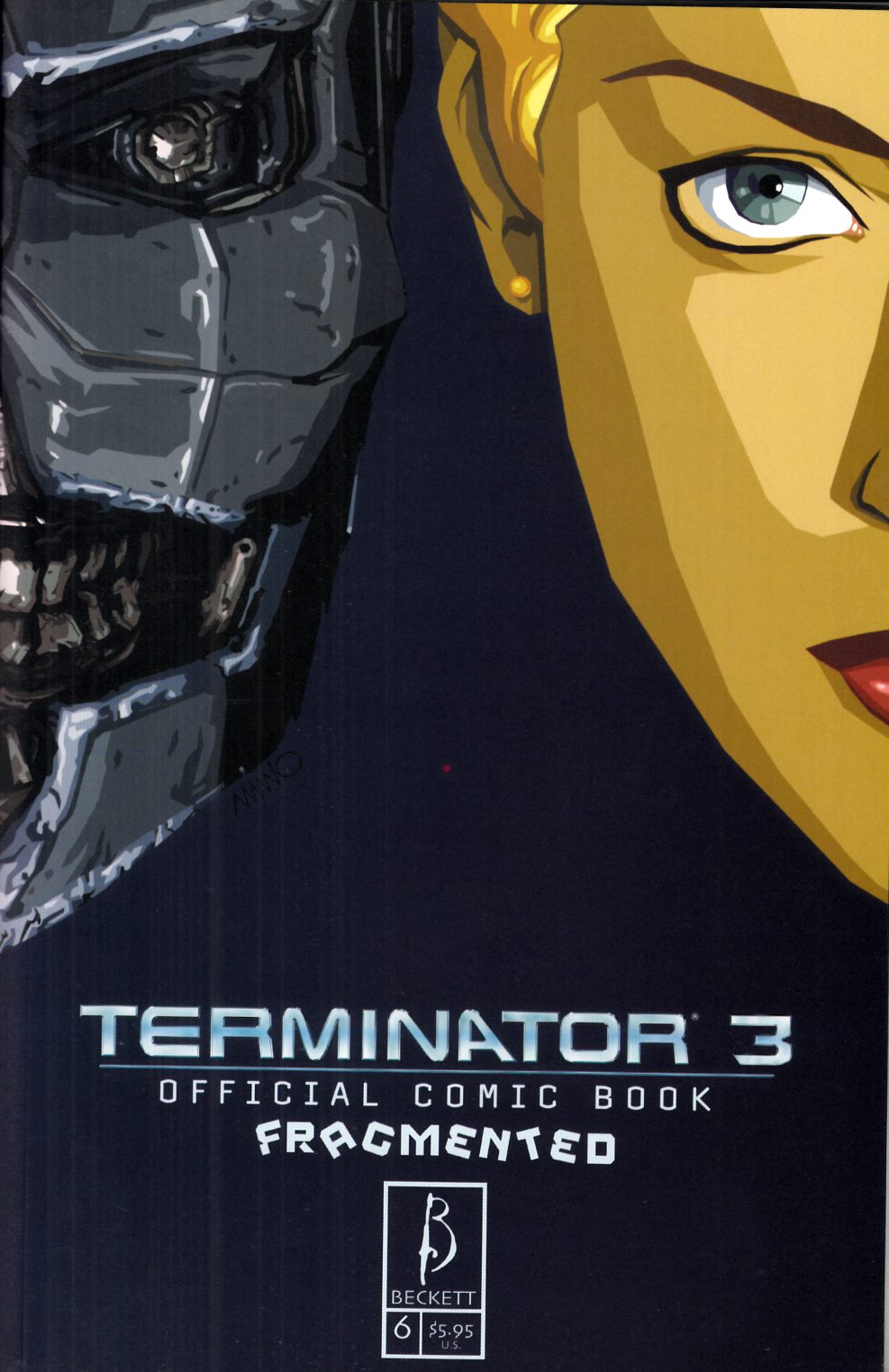 Terminator 3 Before the Rise #6 Near Mint (9.4) [Beckett Comic] THUMBNAIL