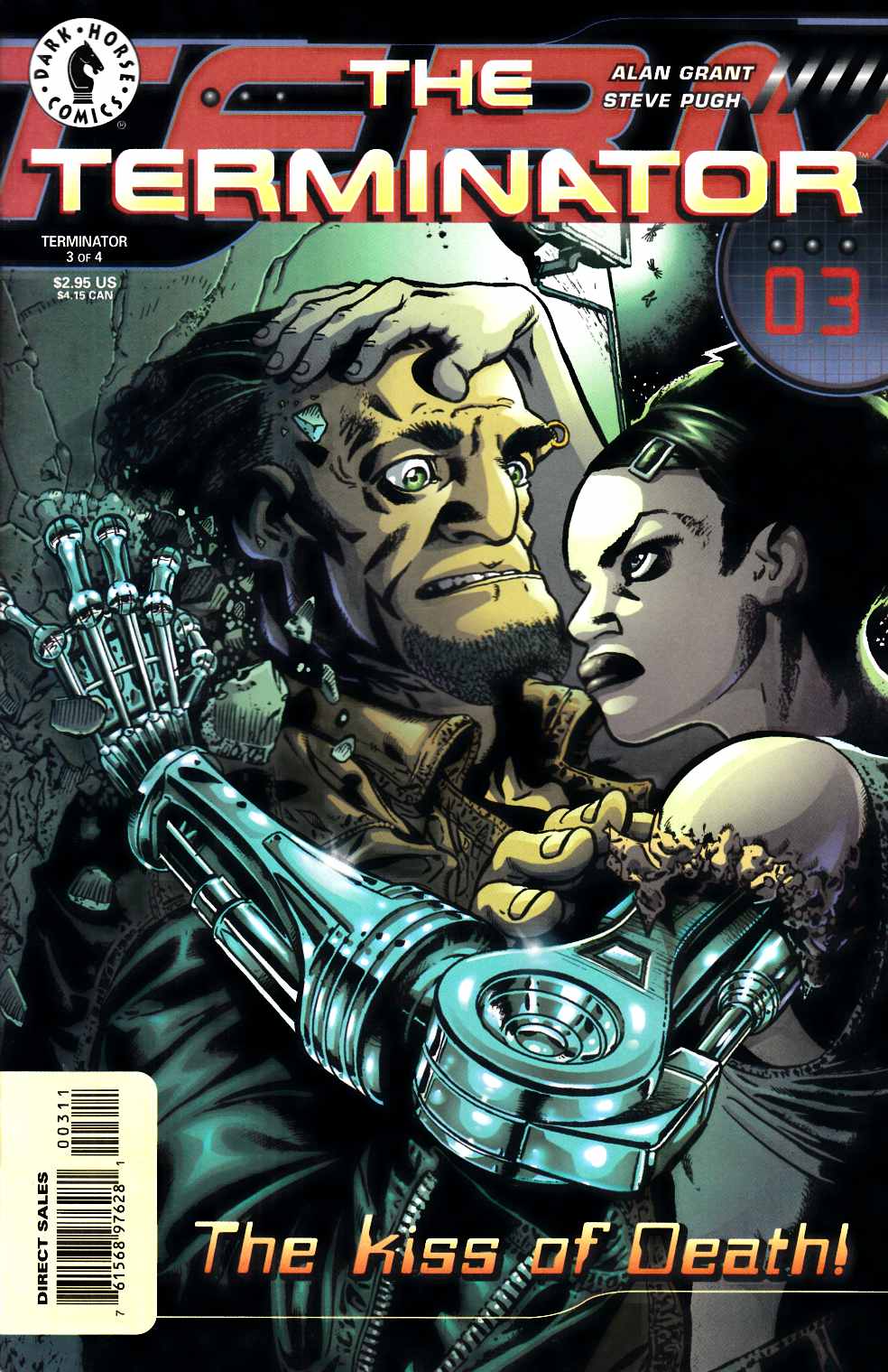 Terminator #3 Very Fine (8.0) [Dark Horse Comic] LARGE