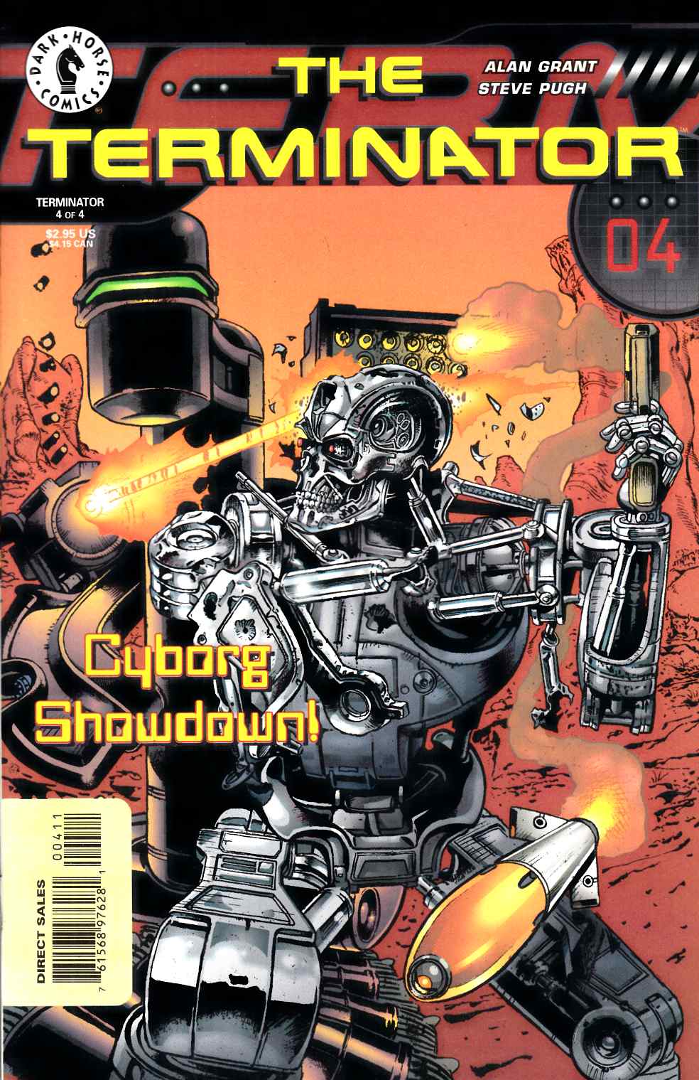 Terminator #4 Very Fine (8.0) [Dark Horse Comic] LARGE