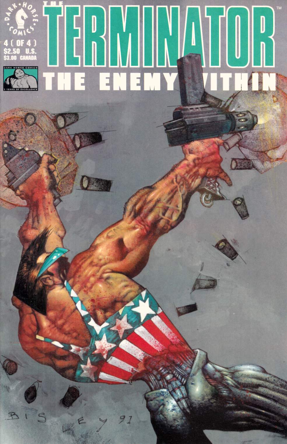 Terminator The Enemy Within #4 Fine (6.0) [Dark Horse Comic] LARGE