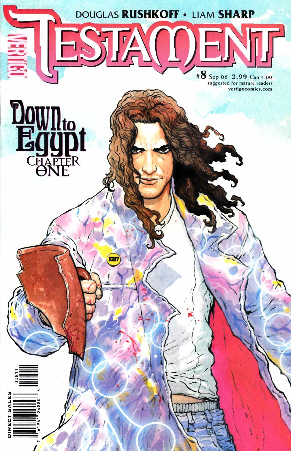 Testament #8 Near Mint (9.4) [DC Comic] LARGE