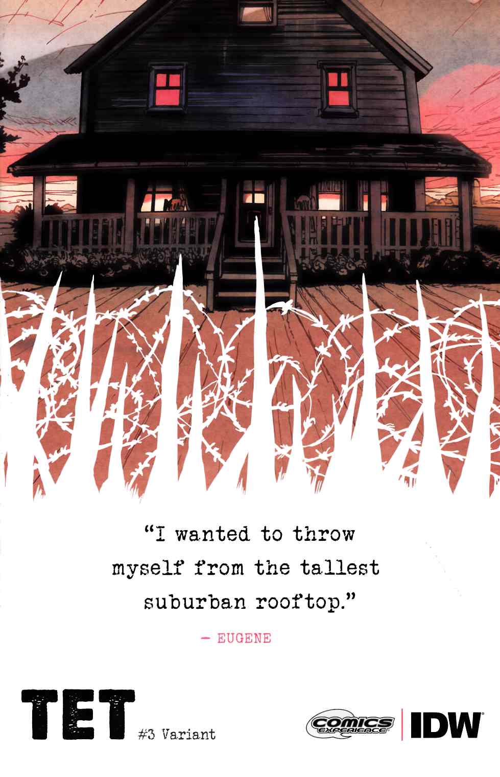 Tet #3 Subscription Cover [IDW Comic] LARGE