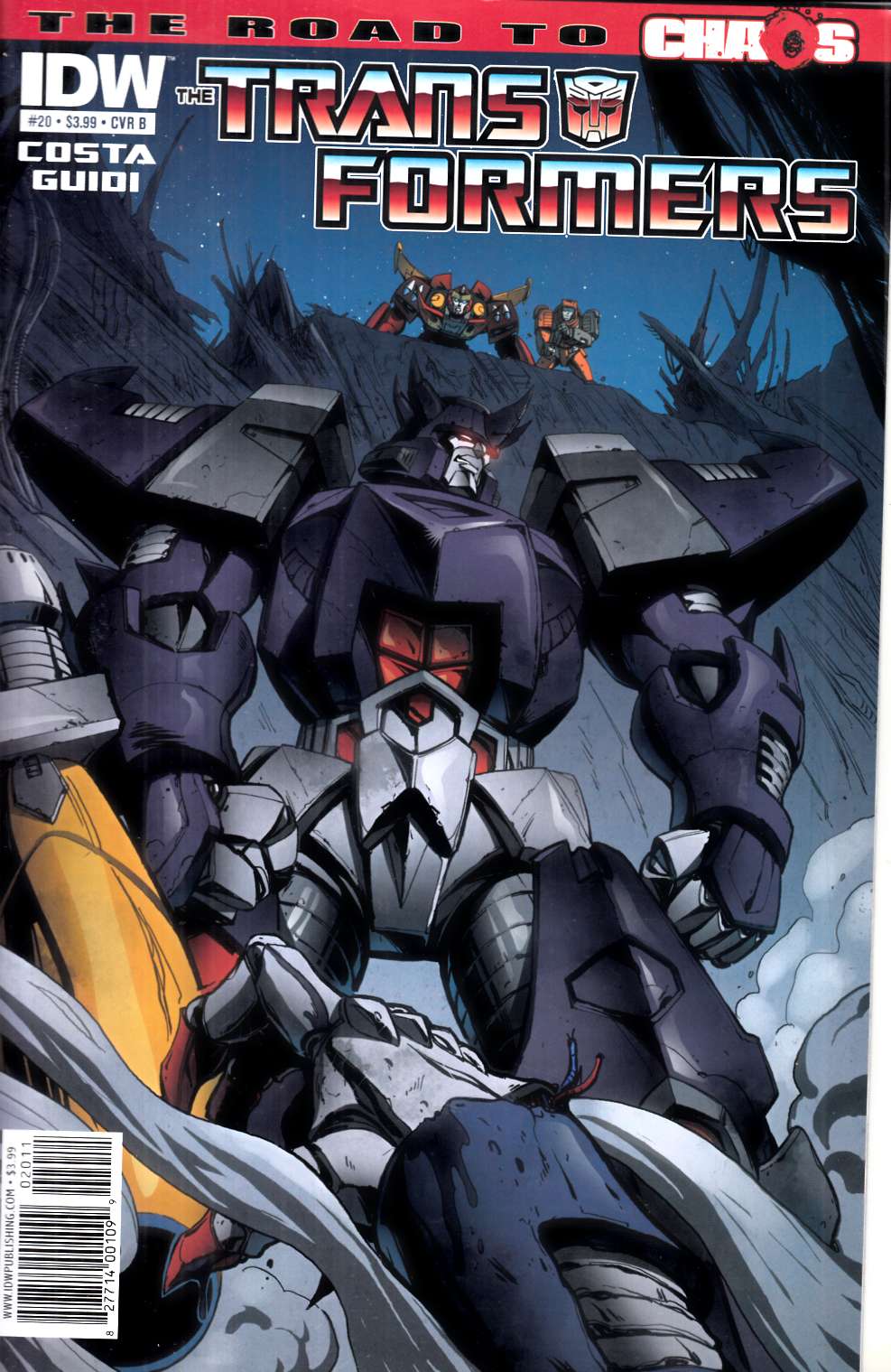 Transformers #20 Cover B Very Fine (8.0) [IDW Comic] LARGE
