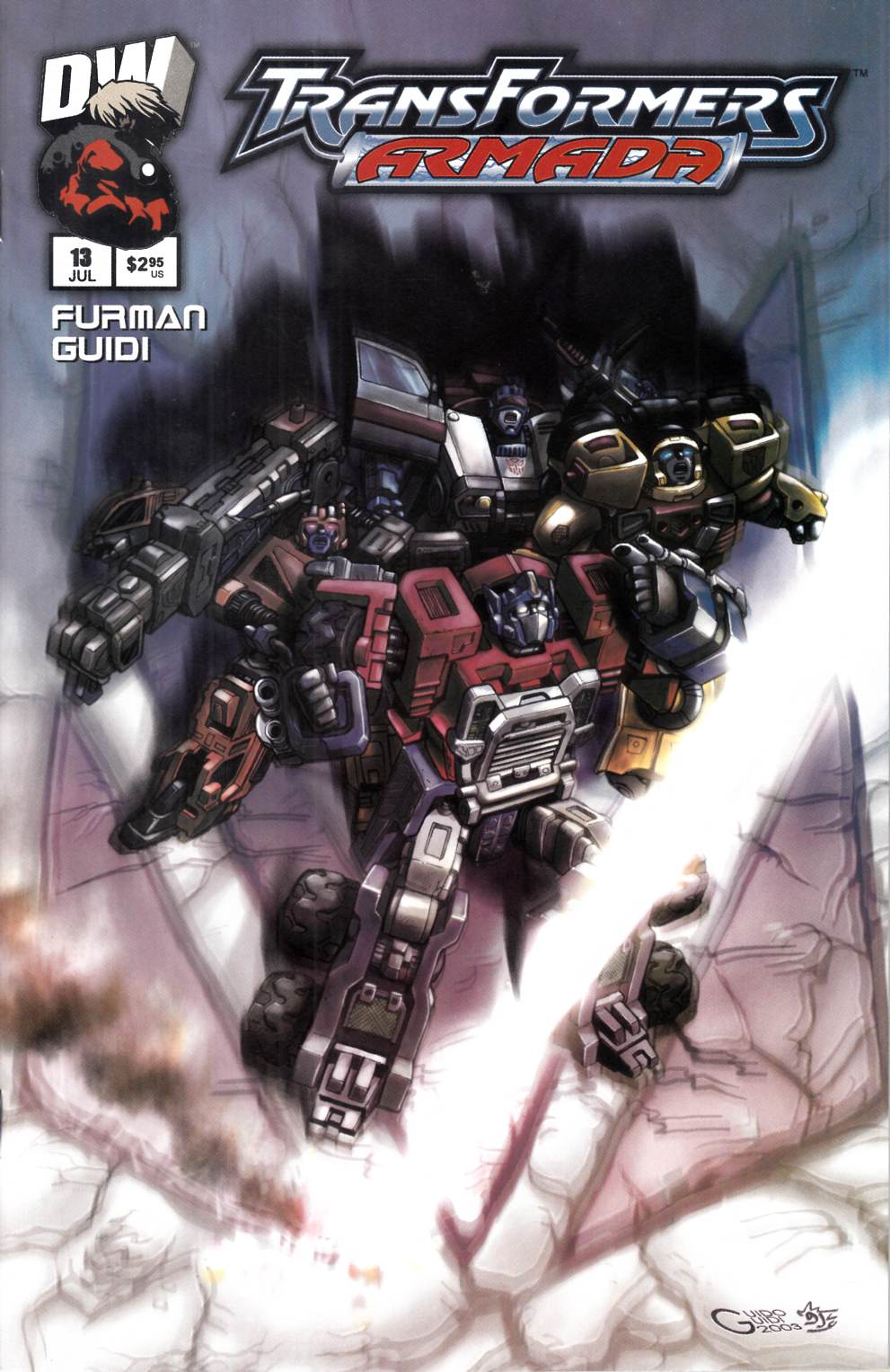 Transformers Armada #13 Near Mint (9.4) [Dreamwave Comic] THUMBNAIL