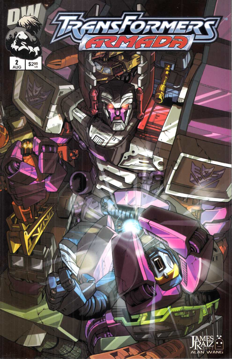 Transformers Armada #2 Near Mint (9.4) [Dreamwave Comic] THUMBNAIL