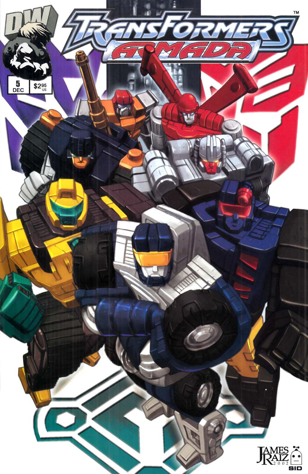 Transformers Armada #5 Near Mint (9.4) [Dreamwave Comic] THUMBNAIL