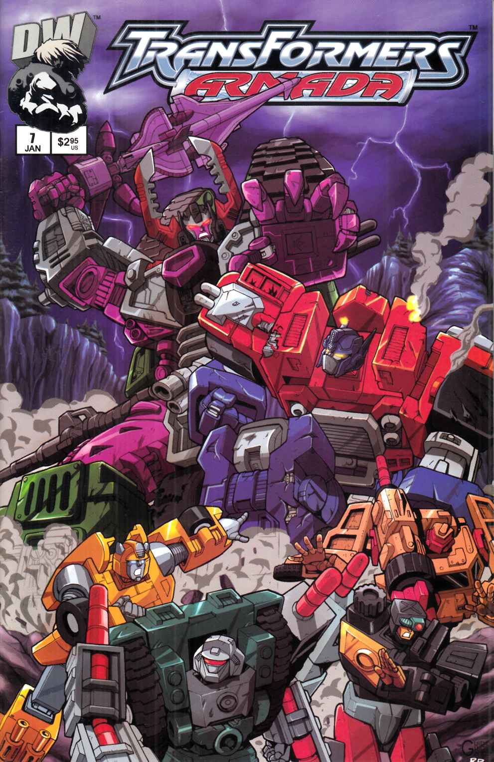 Transformers Armada #7 Cover A Very Fine (8.0) [Dreamwave Comic] THUMBNAIL
