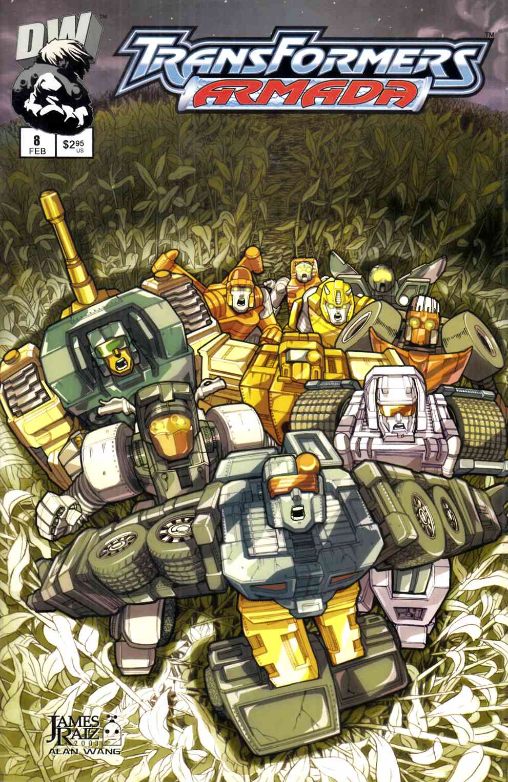 Transformers Armada #8 Near Mint (9.4) [Dreamwave Comic] THUMBNAIL