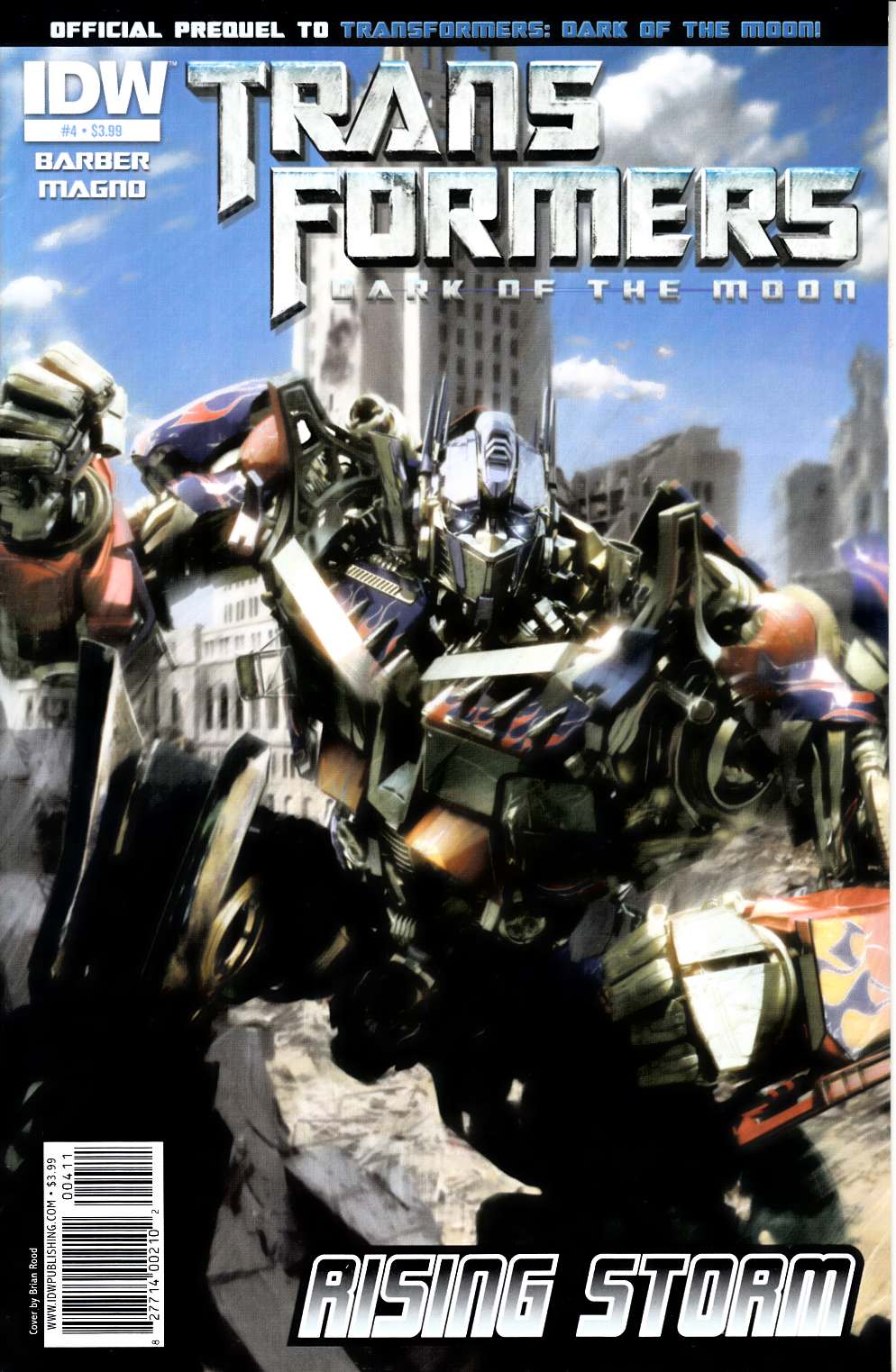 Transformers Dark of the Moon Rising Storm #4 Very Fine (8.0) [IDW Comic] THUMBNAIL