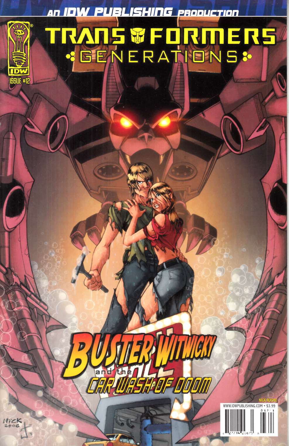 Transformers Generations #12 Cover A Fine (6.0) [IDW Comic] LARGE