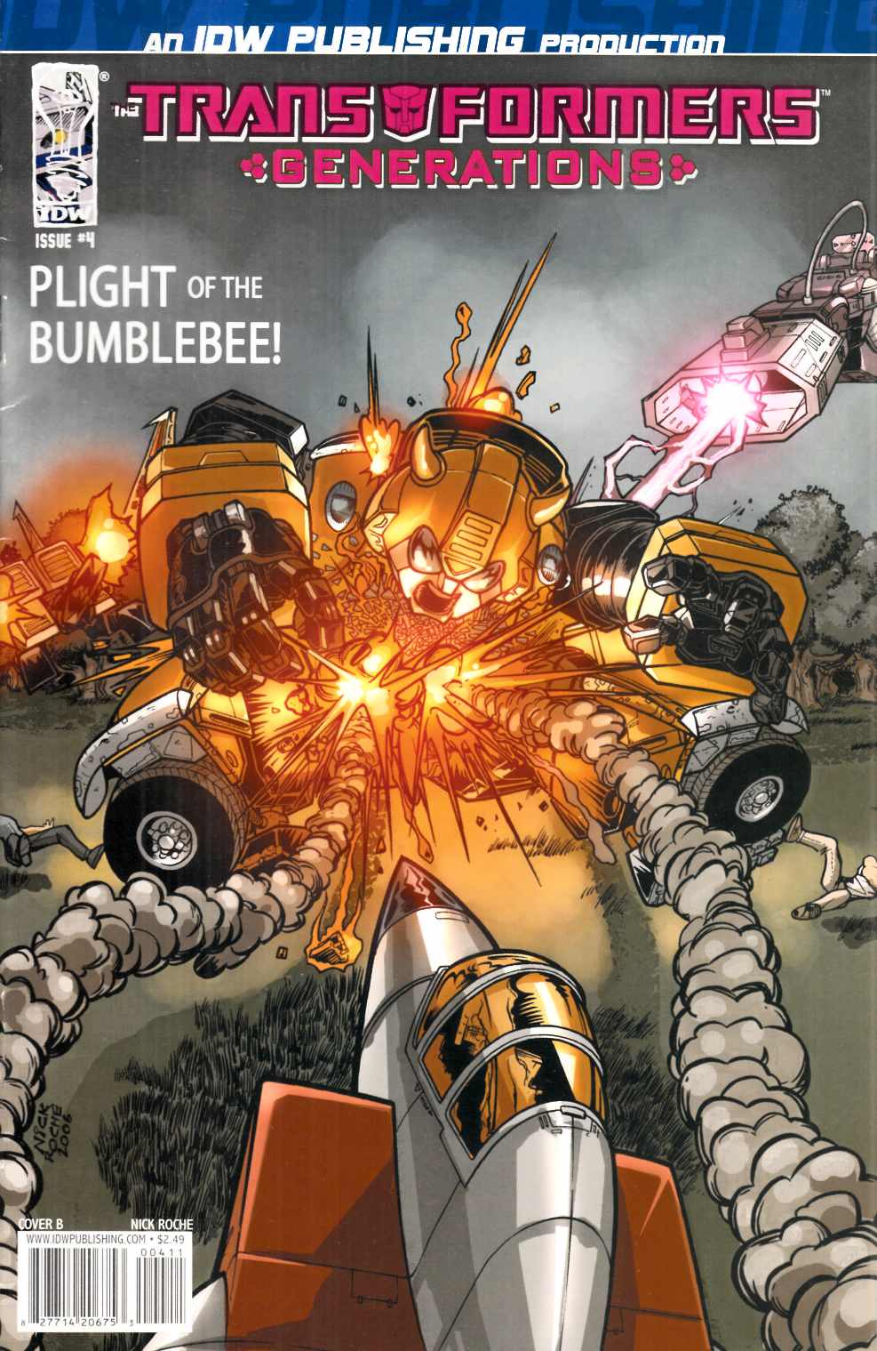 Transformers Generations #4 Cover B Fine (6.0) [IDW Comic] THUMBNAIL