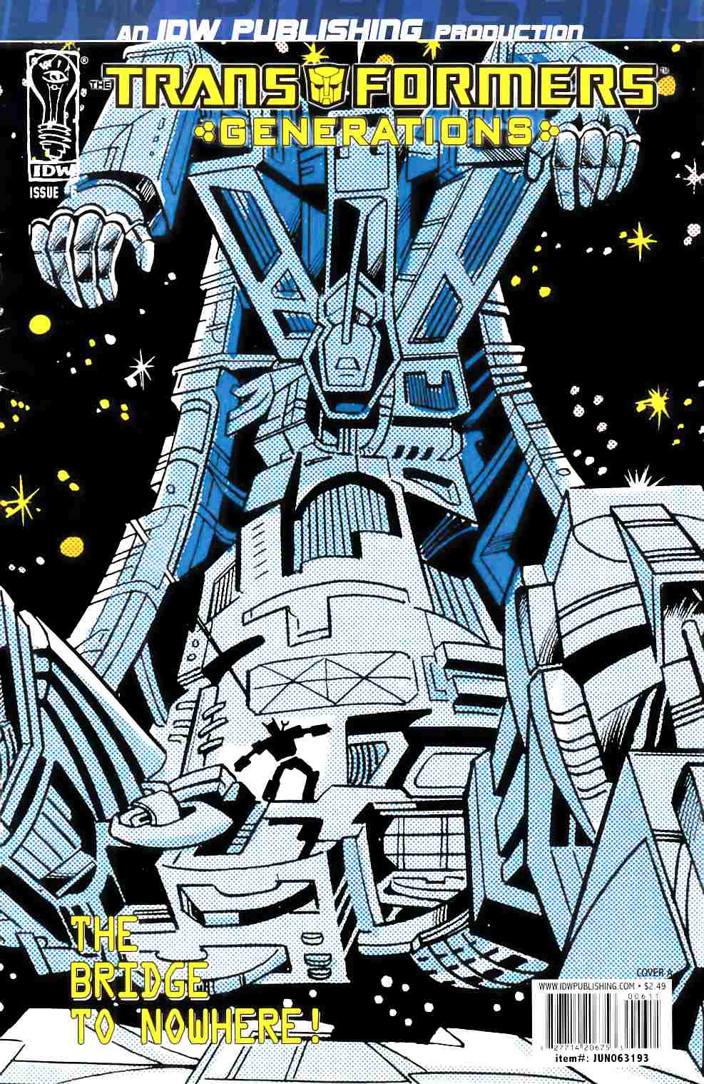 Transformers Generations #6 Cover A Fine (6.0) [IDW Comic] LARGE