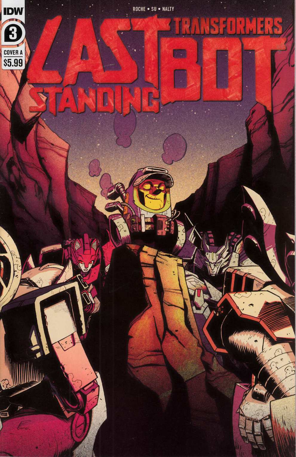 Transformers Last Bot Standing #3 Cover A Near Mint (9.4) [IDW Comic] LARGE