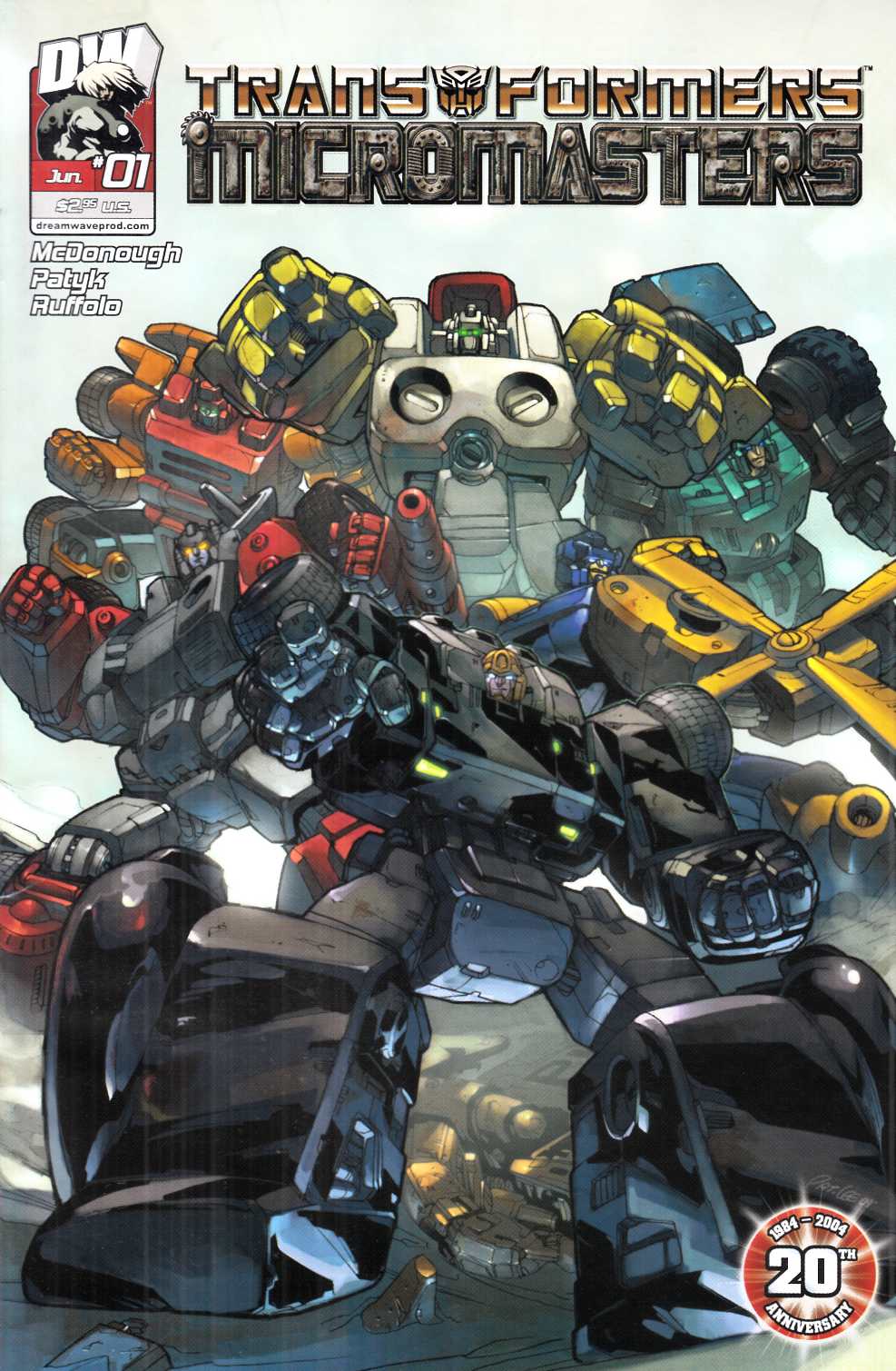 Transformers Micromasters #1 Cover B Very Fine (8.0) [Dreamwave Comic] THUMBNAIL