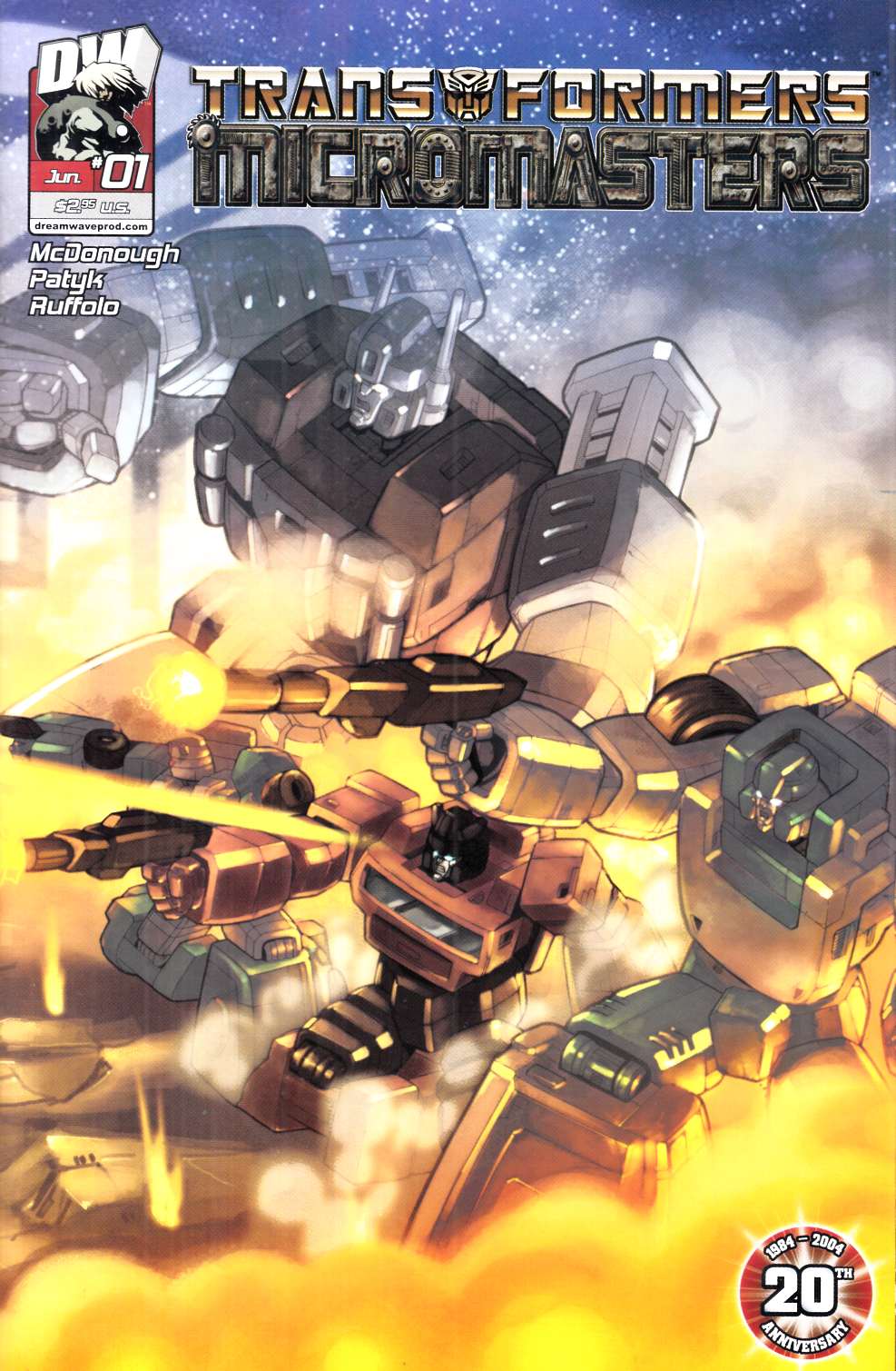 Transformers Micromasters #1 Cover C Very Fine (8.0) [Dreamwave Comic] THUMBNAIL