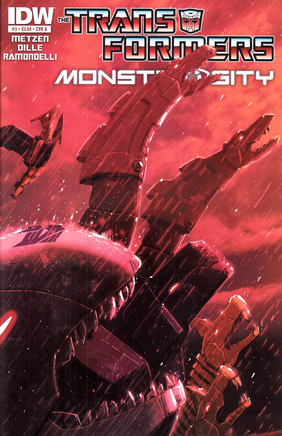 Transformers Monstrosity #3 Cover A Very Fine (8.0) [IDW Comic] THUMBNAIL