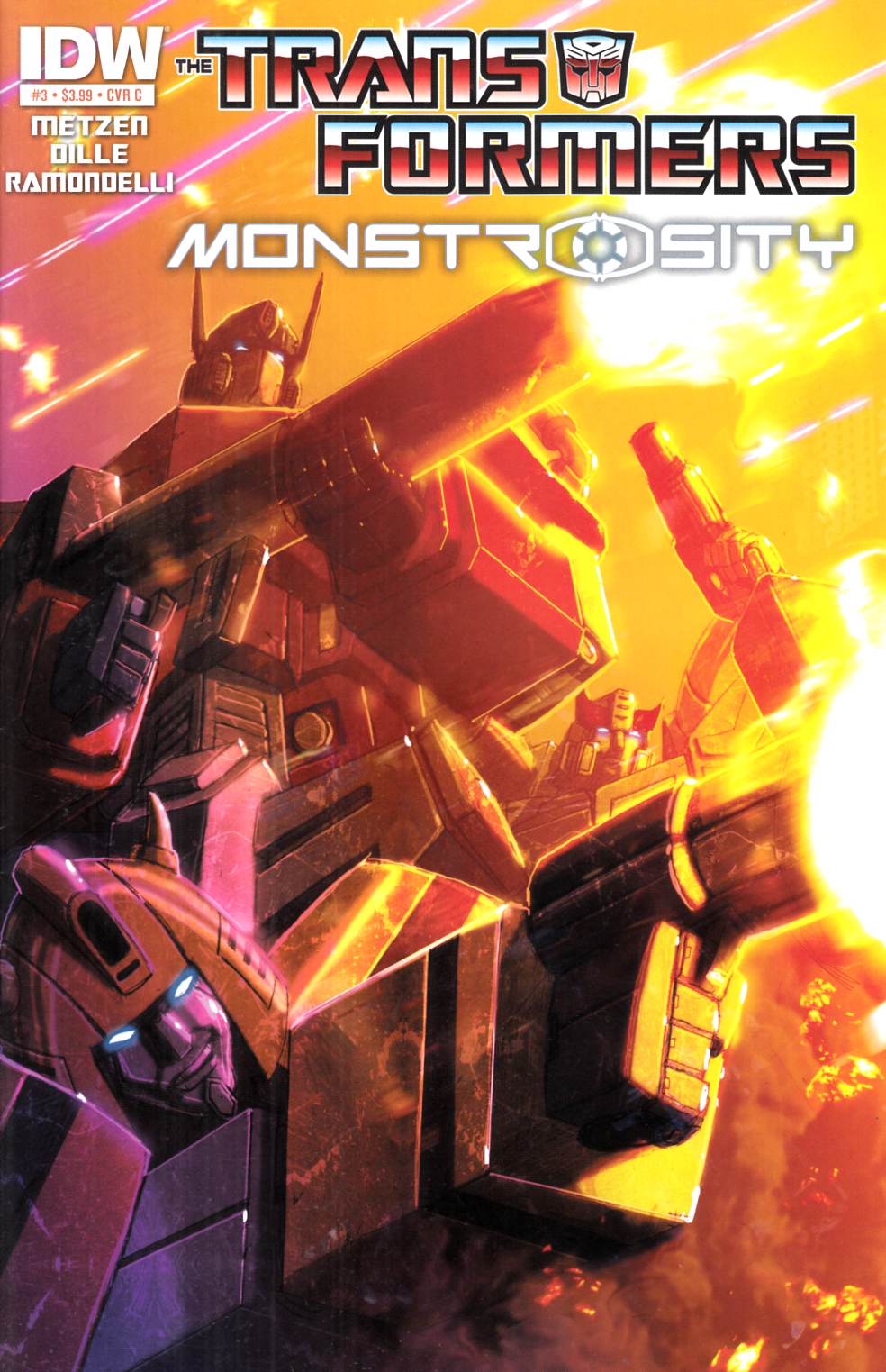 Transformers Monstrosity #3 Cover C Very Fine (8.0) [IDW Comic] THUMBNAIL