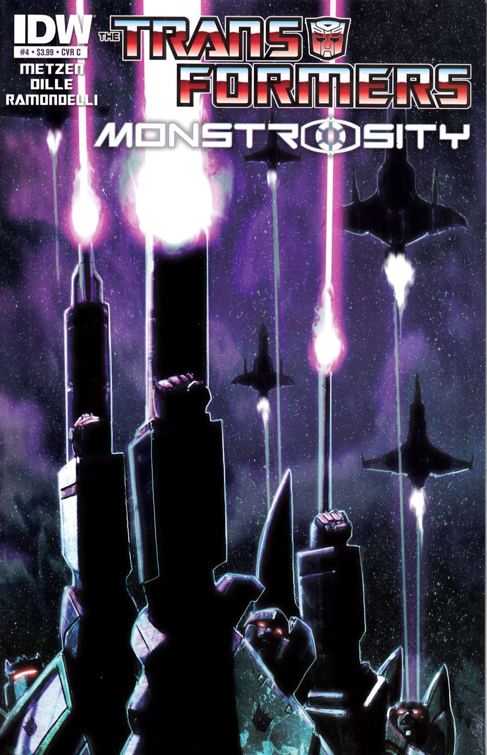 Transformers Monstrosity #4 Cover C Very Fine (8.0) [IDW Comic] THUMBNAIL