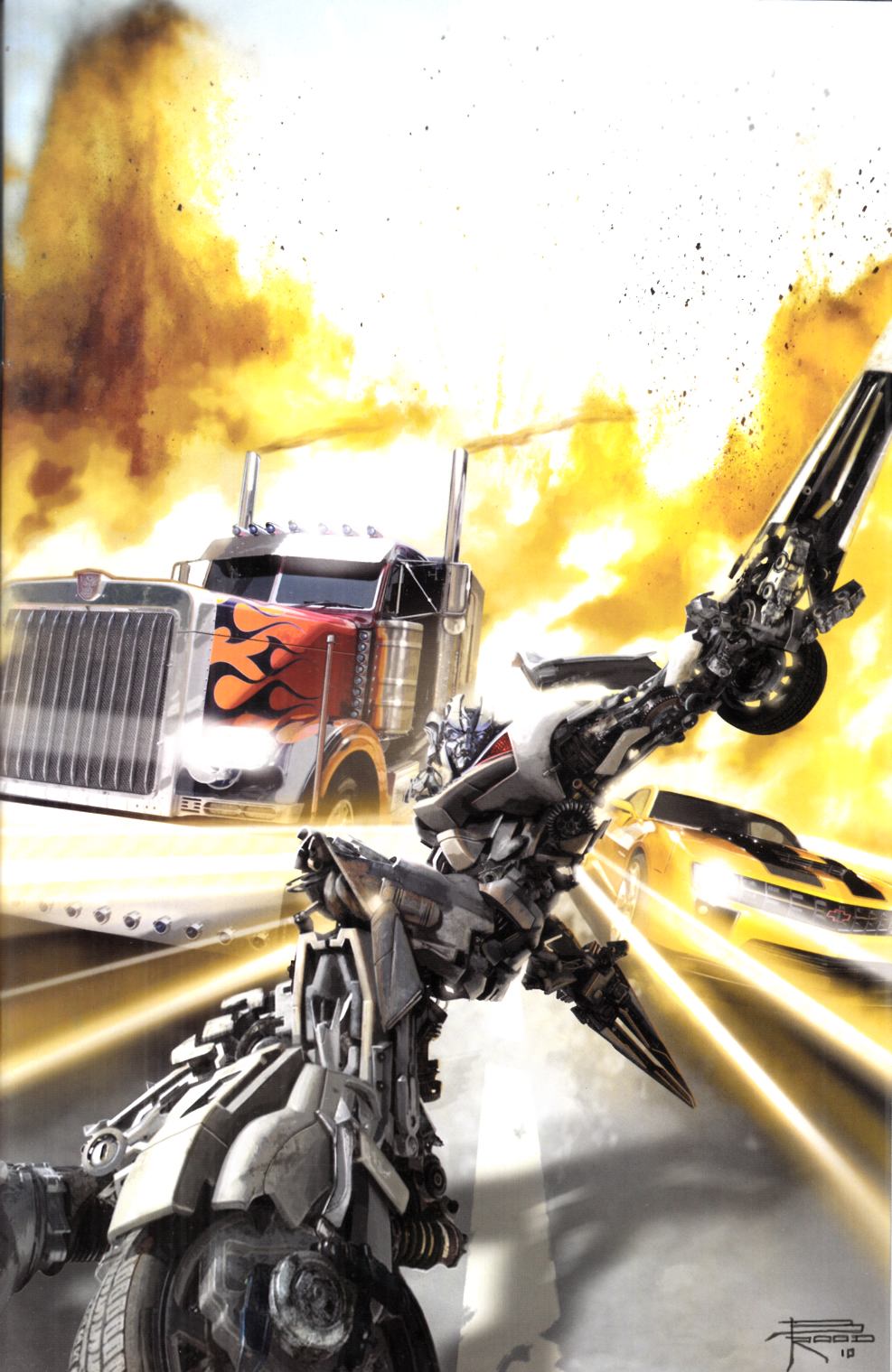 Transformers Nefarious #5 Cover RI Near Mint (9.4) [IDW Comic] LARGE