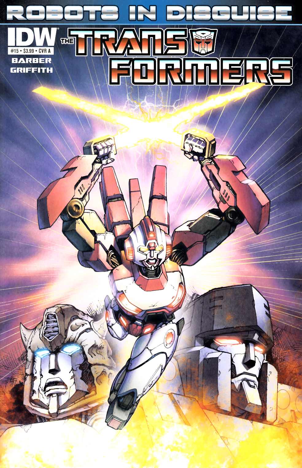 Transformers Robots in Disguise Ongoing #15 Cover A Near Mint (9.4) [IDW Comic] LARGE