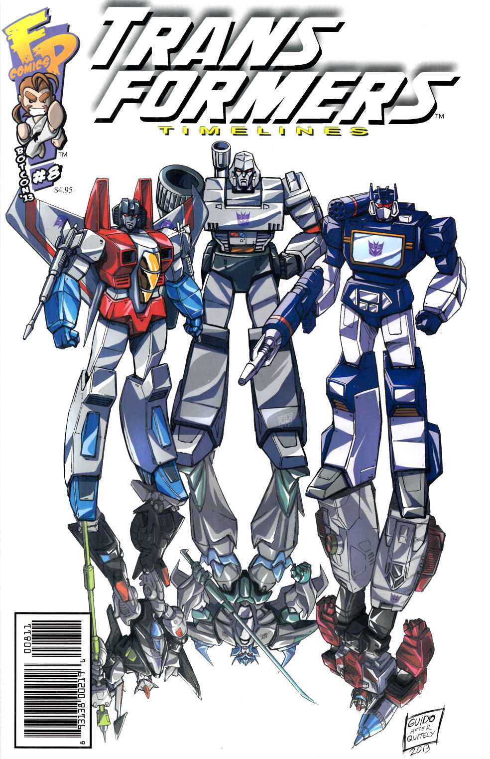 Transformers Timelines #8 Very Fine (8.0) [Fun Comic] LARGE
