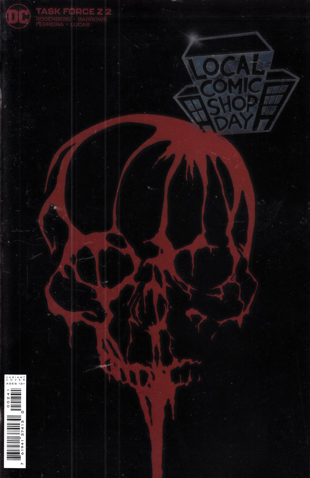 Task Force Z #2 LCSD Foil Variant Cover Near Mint (9.4) [DC Comic] THUMBNAIL