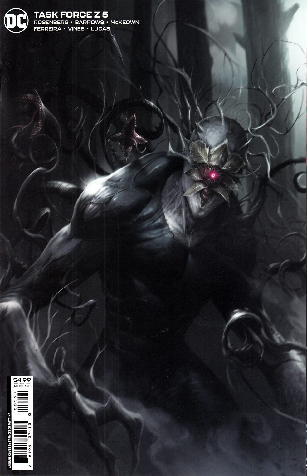 Task Force Z #5 Mattina Variant Cover Near Mint (9.4) [DC Comic] LARGE