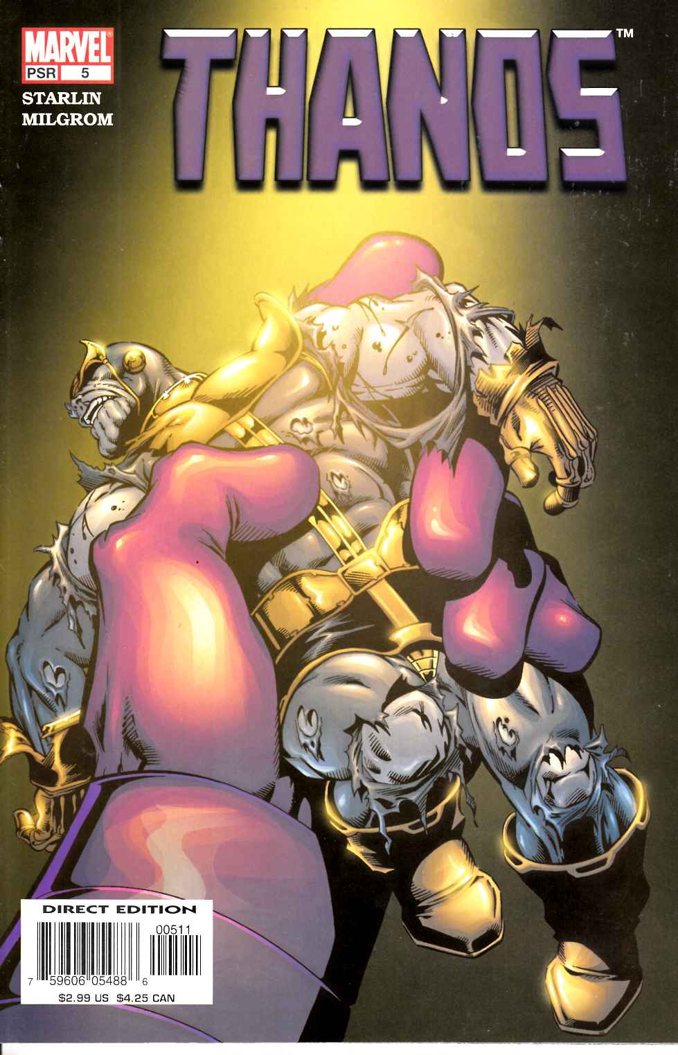 Thanos #5 Near Mint (9.4) [Marvel Comic] THUMBNAIL