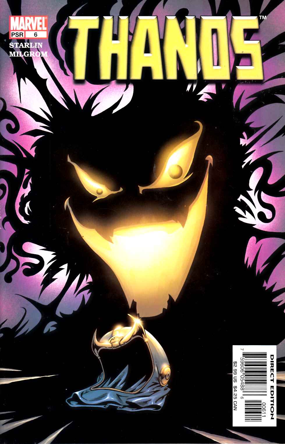 Thanos #6 Near Mint (9.4) [Marvel Comic] THUMBNAIL