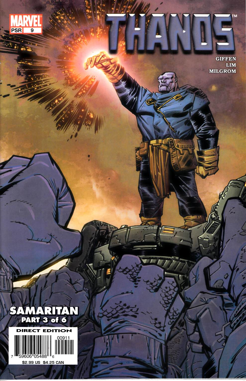 Thanos #9 Near Mint (9.4) [Marvel Comic] THUMBNAIL