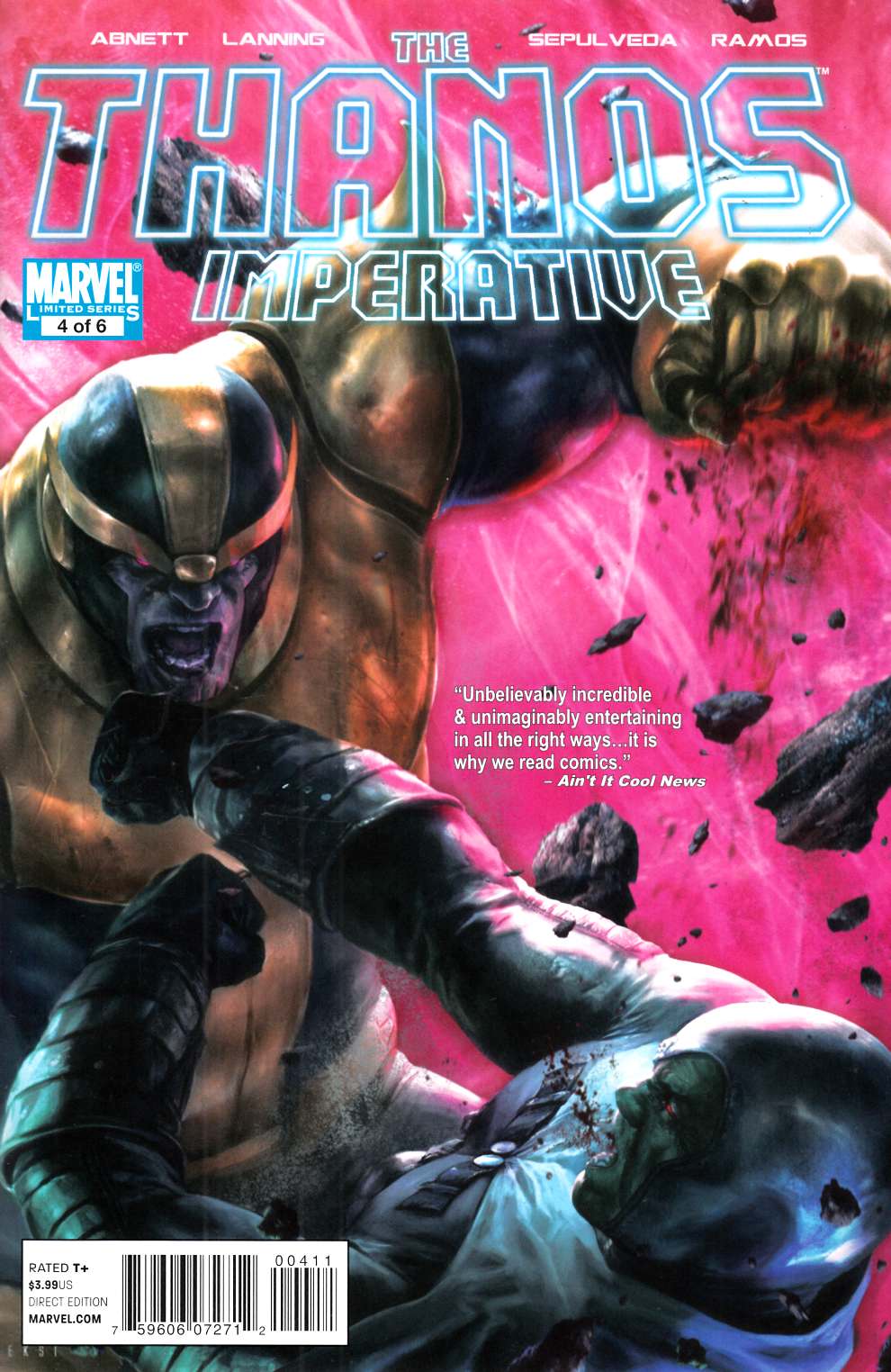 Thanos Imperative #4 Near Mint (9.4) [Marvel Comic] THUMBNAIL