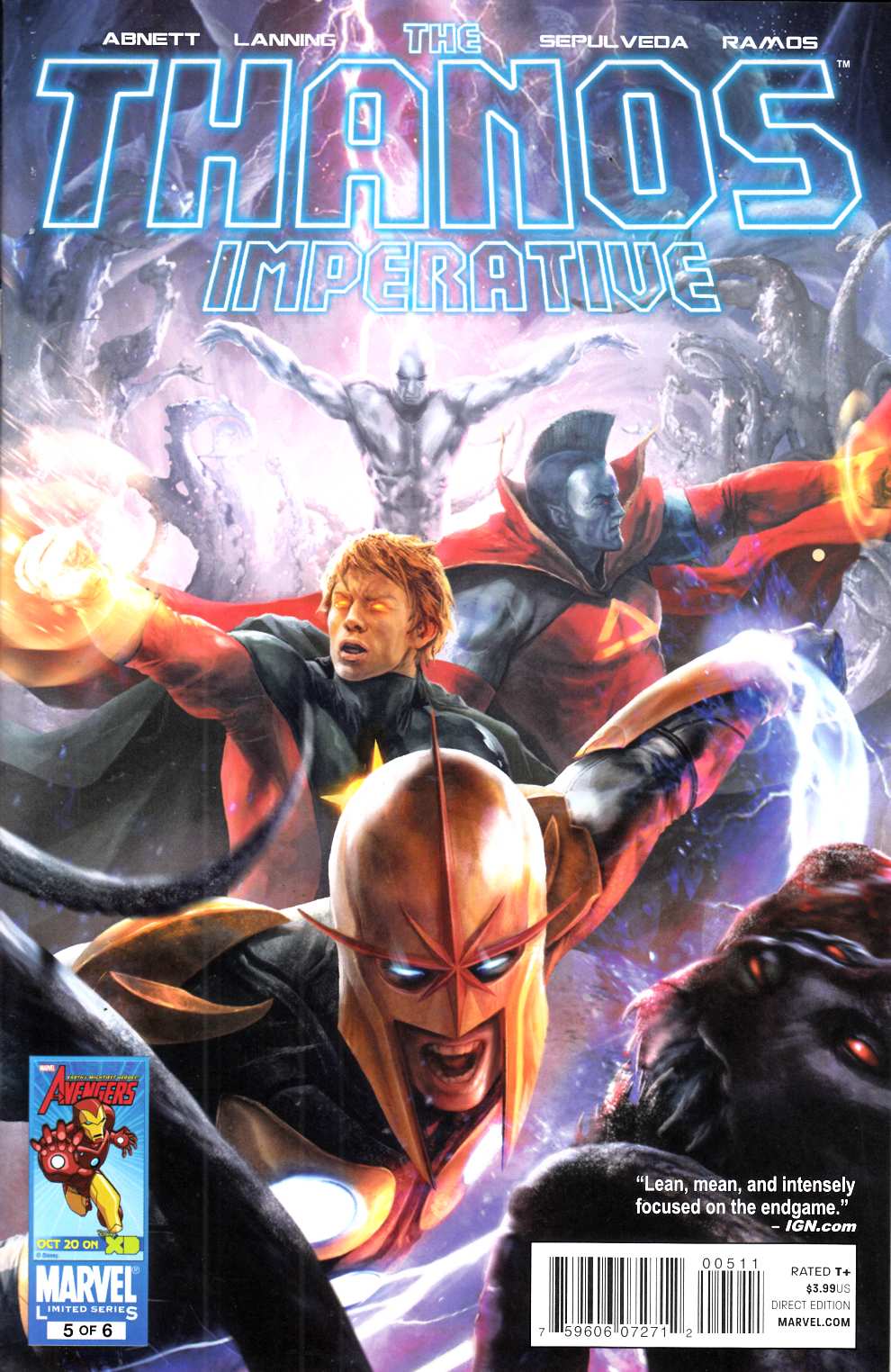 Thanos Imperative #5 Near Mint (9.4) [Marvel Comic] THUMBNAIL
