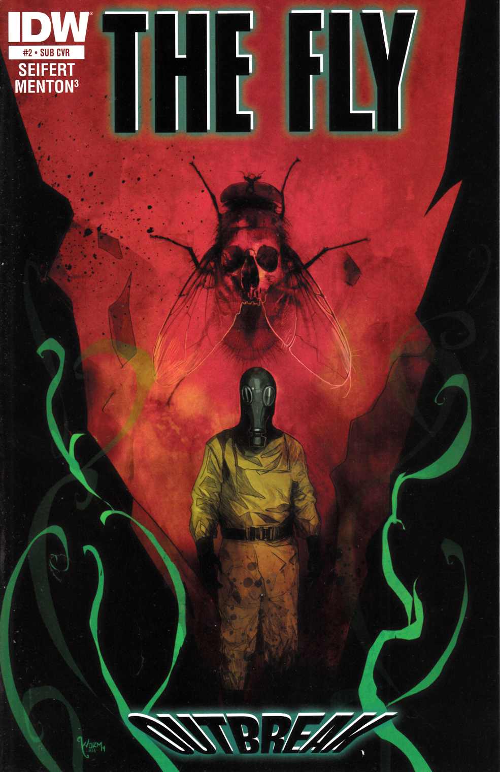 Fly Outbreak #2 Subscription Cover [IDW Comic] LARGE