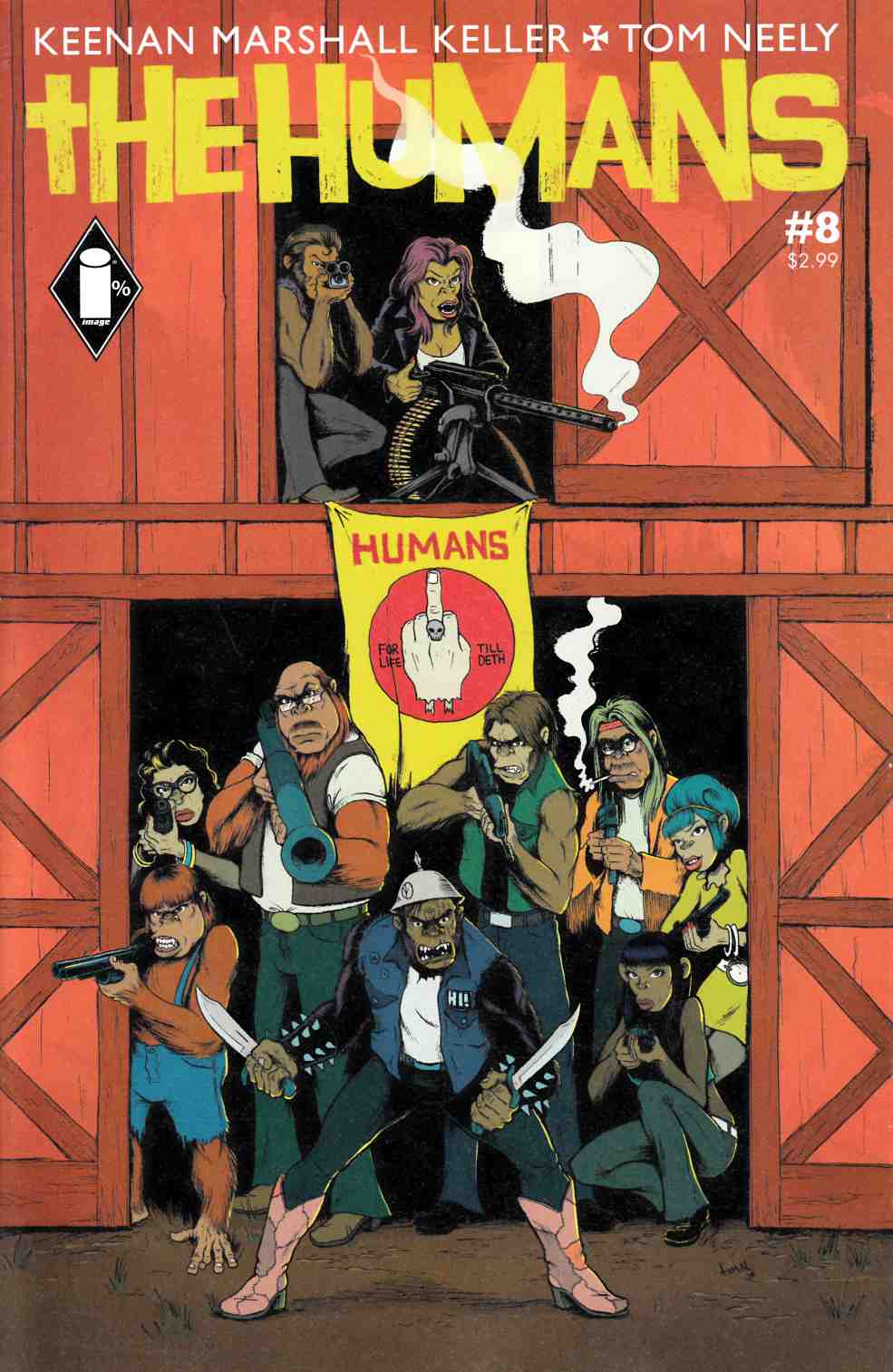 Humans #8 [Image Comic] THUMBNAIL